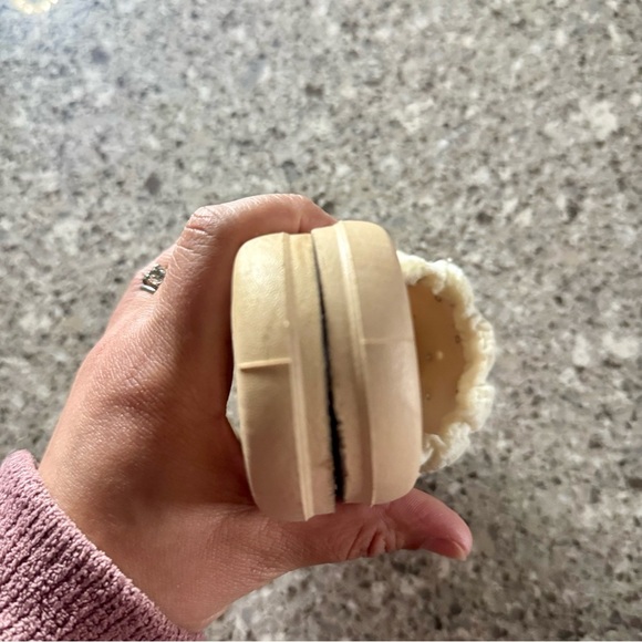 Girls White Sandals with Bead Embellishments Size 11.5C-12.5C - Picture 8 of 9